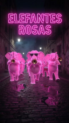 Elefantes Rosas